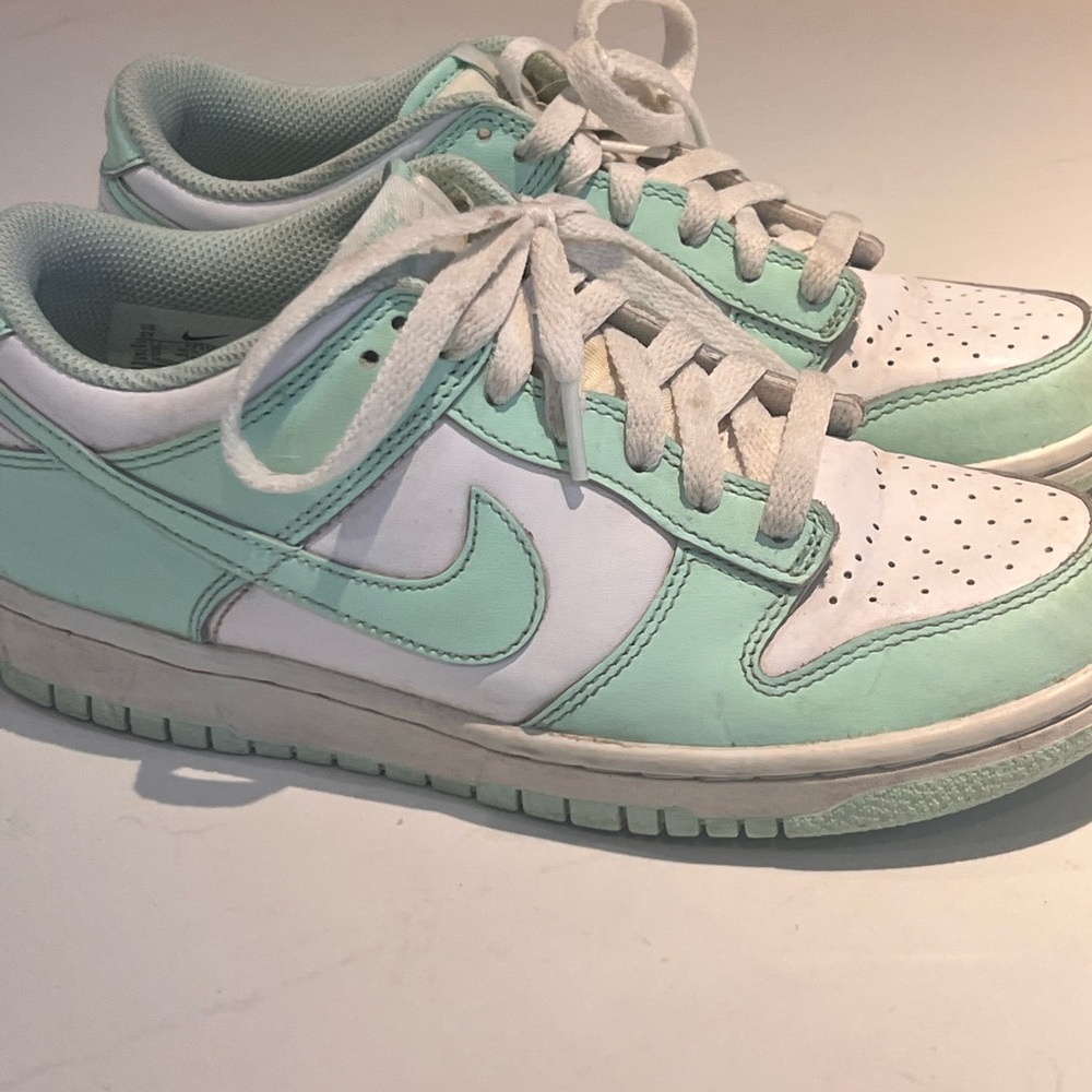 Nike Kids Sneakers - Mint Green and White